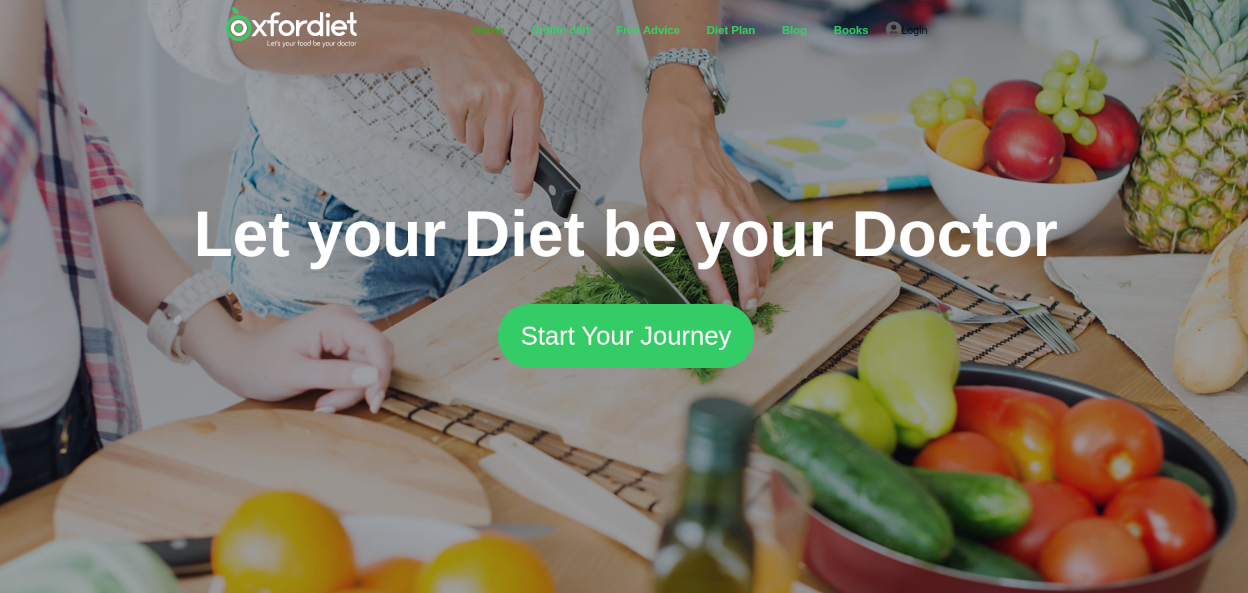 Oxford Diet: Online Diet with Cutting-Edge Design